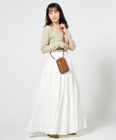 LA BAGAGERIE 【veganview】v piece mesh smartphone shoulder bag