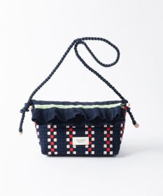 TRICOTE チェック巾着ポーチショルダー