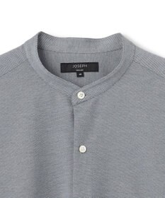 JOSEPH HOMME ハイゲージコットンジャージー 　バンドカラーシャツ