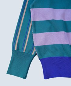 COQ GEO BORDER プルオーバーニット