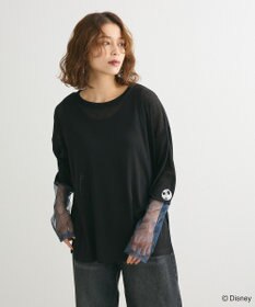 Green Parks ナイトメア／袖シアーＴシャツ