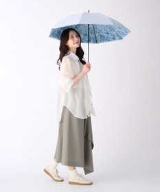 MOONBAT 【ハニカム断熱パラソル】estaa エスタ 氷 長傘  晴雨兼用 日傘 遮熱 耐風 50cm