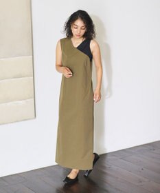 #Newans モダンバイカラーワンピース