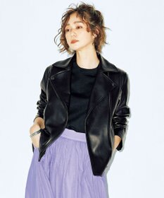中村アンさん着用 ラムレザー ジャケット 番号2g23 23区 L ファッション通販 公式通販 オンワード クローゼット