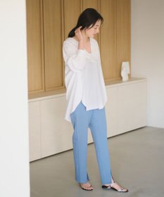 #Newans 【ANSWER for 神戸エレガンス】ウエスト調整可能　センタースリットパンツ