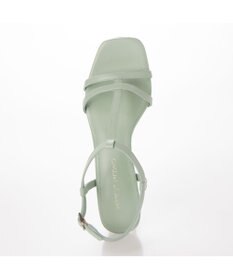 MODE ET JACOMO <MODE ET JACOMO>クリアヒールストラップサンダル