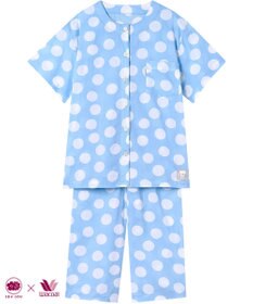 ワコール／睡眠科学 パジャマ 【SOU・SOU（R）】 綿100%(本体) 高島ちぢみ（R） 5分袖 半袖 7分丈 レディース YDT123 睡眠科学／ワコール