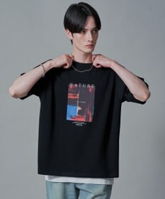 WEGO 【2点SET】アクセ付きフォトグラフィックT（SS）