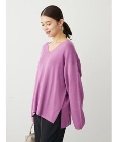 Green Parks 洗える　ミラノリブ編みニットプルオーバー