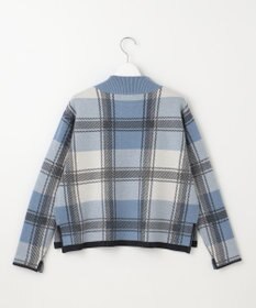 J.PRESS LADIES 【洗える】WOOLY STRETCH PLAID ニット