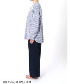 ワコール／睡眠科学 パジャマ 長袖 長ズボン 綿混(本体) ここちよく眠れる 寝返りしやすい レディース YDX509 睡眠科学／ワコール