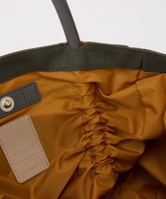 russet 【モノグラム刺繍】コーデュラナイロントートバッグ（CE-1776）