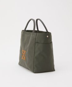 russet 【モノグラム刺繍】コーデュラナイロントートバッグ（CE-1776）