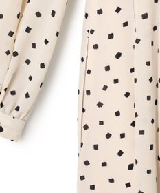 TOCCA 【八木アリサさん着用】【消臭】PROMISE RIBBON ROSETTE ドット柄ドレス