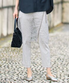 自由区 【カタログ掲載】ラップレース スカート ベージュ