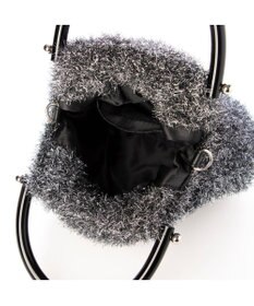 UNBILLION カシュカシュ cachecache / プラ手ハンドルキラキラミニ2wayバッグ