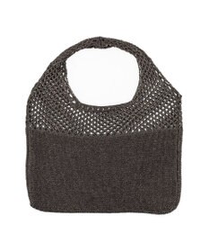 UNBILLION カシュカシュ cachecache / メタリック糸ホーボーバッグ