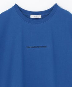 ANY 【2SET】ミニロゴトップス×ドットプリーツスカート セット