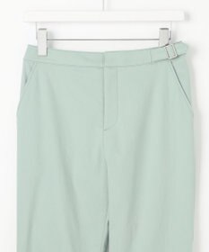 J.PRESS LADIES 【セットアップ対応・洗える】セルロースリネンストレッチ テーパード パンツ