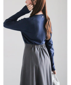 Te chichi プレーンニット(吸湿発熱)