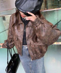 WEGO PUショートブルゾン