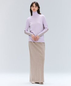 BEIGE， 【VERY NaVY12月号掲載】MONTAIGNE / イージーウエストウールロングスカート