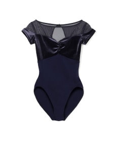 Chacott ハーフスリーブレオタード