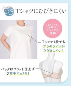 Wing ブラジャー 汗のベタつきや不快感を軽減 軽やかなつけごこち 背中すっきり 【夏のうすかるブラ】 春 夏 KB2873 ウイング／ワコール