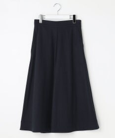 自由区 ウールジャージー フレアシルエットスカート