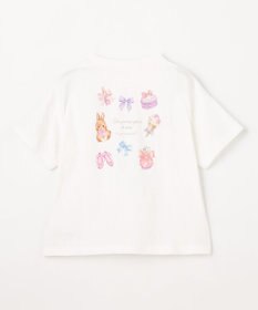 ANY KIDS 【綿100%】バックプリント オーバーサイズTシャツ