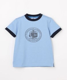 J.PRESS KIDS 【100-130cm】ビックロゴリンガー 半袖Ｔシャツ