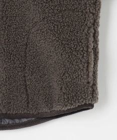 J.PRESS KIDS 【100-130cm】スタンドカラー ボア ブルゾン