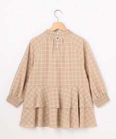 組曲 L ライトトロピカルティアード ブラウス