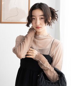 WEGO グラデーションシアーロンT