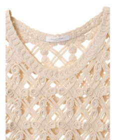 Green Parks かぎ針編みニットベスト