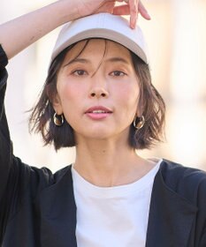 ANY 【WEB限定】メタルフープモチーフピアス(両耳用)