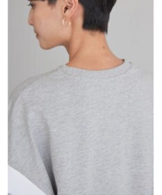 AMERICAN HOLIC 袖異素材ミニ裏毛プルオーバー