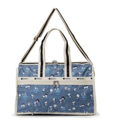 LeSportsac DELUXE MED WEEKENDER/ピーナッツハッピーパルズ