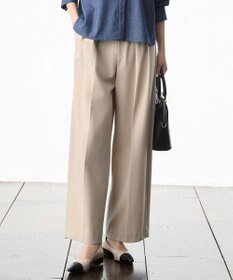 自由区 【人気素材に新型登場】ライトフィールカーブ パンツ ベージュ