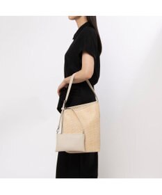 UNBILLION カシュカシュ cachecache / 雑材風アシンメトリートート