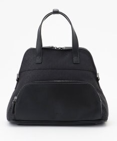 Y'SACCS モノグラムジャカード　ハーフムーン2WAYトート