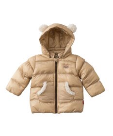 MIKI HOUSE HOT BISCUITS 【80-120cm】 高機能 グースリー素材 中綿ジャンパー