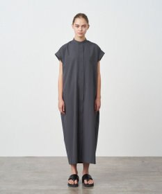 ATON AT COTTON CLOTH | バンドカラードレス
