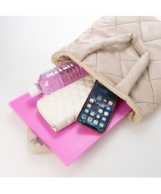 UNBILLION カシュカシュ cachecache / 合皮×ナイロンリバーシブルトート