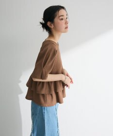 Green Parks ・ＰｅｔｉｔＦｌｅｕｒ　２ｗａｙダイヤ柄プルオーバ
