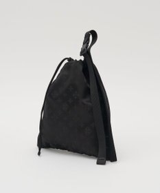 russet ナイロンジャガード巾着ポーチ L(Z-230)