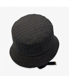 林八百吉商店 un chapeau　ひも付きチェックハット