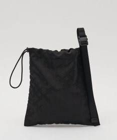 russet ナイロンジャガード巾着ポーチ L(Z-230)