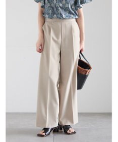 Te chichi 【雑誌掲載アイテム】ダブルクロスイージーワイドパンツ