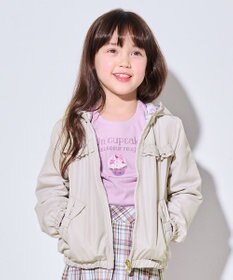 ANY KIDS フード取り外し リバーシブル ブルゾン